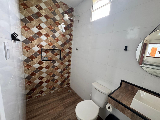 Bathroom 2, Pousada Fernandes, Três Corações