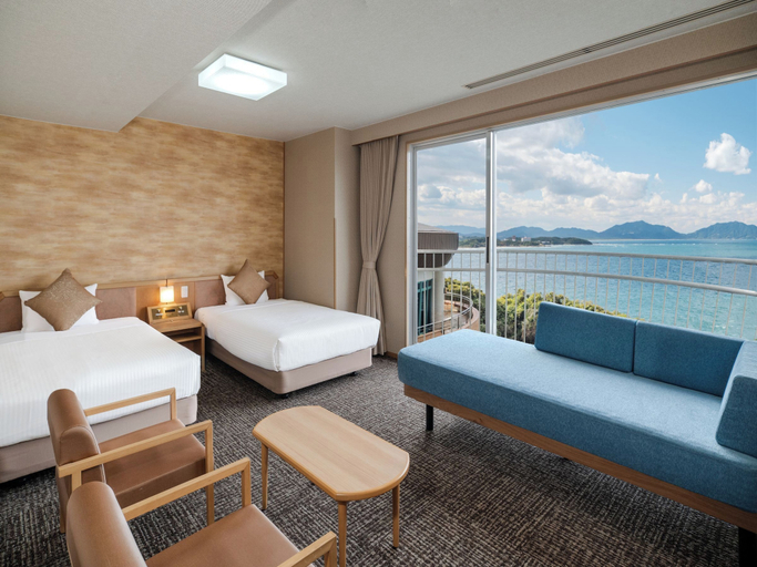 Bedroom 4, KAMENOI HOTEL GENKAINADA All-Inclusive Hotel, Kitakyūshū