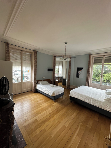 Bedroom 4, Hotel des Tourelles, Genève