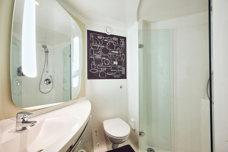 Bathroom 4, a&o Manchester City Centre, Manchester