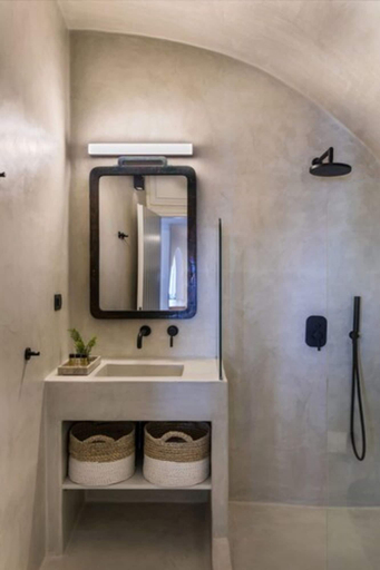 Bathroom 5, 3 Caves Villa by Caldera Houses, South Aegean