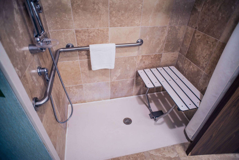 Bathroom 4, Hampton Inn Monticello, Drew