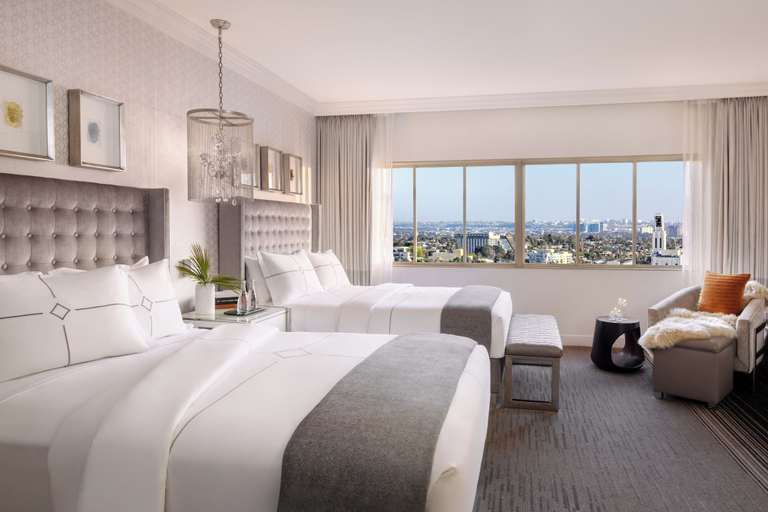 Bedroom 5, The Huntley Hotel, Los Angeles