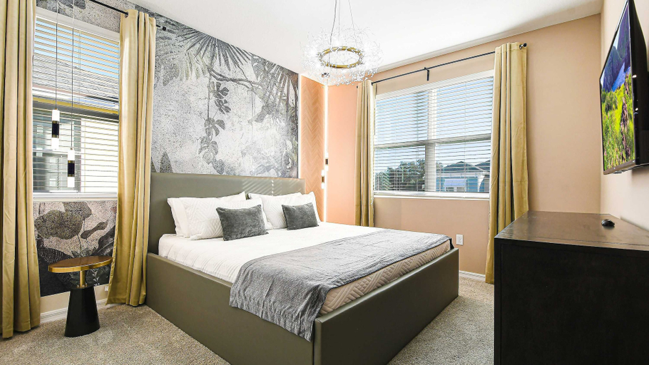 Bedroom 3, Villa Pool Spa Near Disney 9br 1571, Osceola