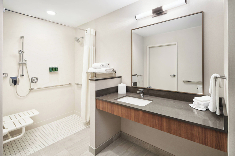 Bathroom 4, Fairfield Inn & Suites by Marriott Tampa Riverview, Hillsborough