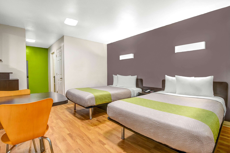 Bedroom 3, Studio 6 Extended Stay - Atlanta, GA - Chamblee, DeKalb