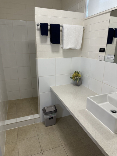 Bathroom 3, Vineland Motel, Mildura - Pt A