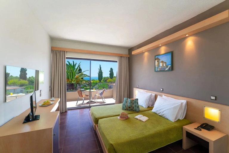 Bedroom 3, Cathrin Hotel Rhodes By Anayia All Inclusive Resorts, South Aegean