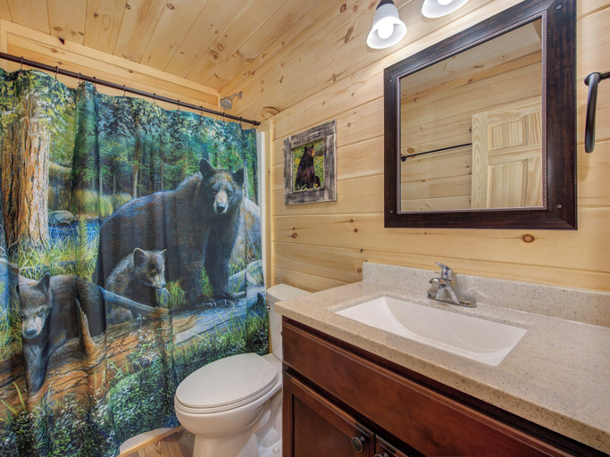 Bathroom 4, Overlooking Adventure by Jackson Mountain Rentals, Sevier