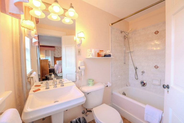 Bathroom 4, The Franconia Inn, Grafton