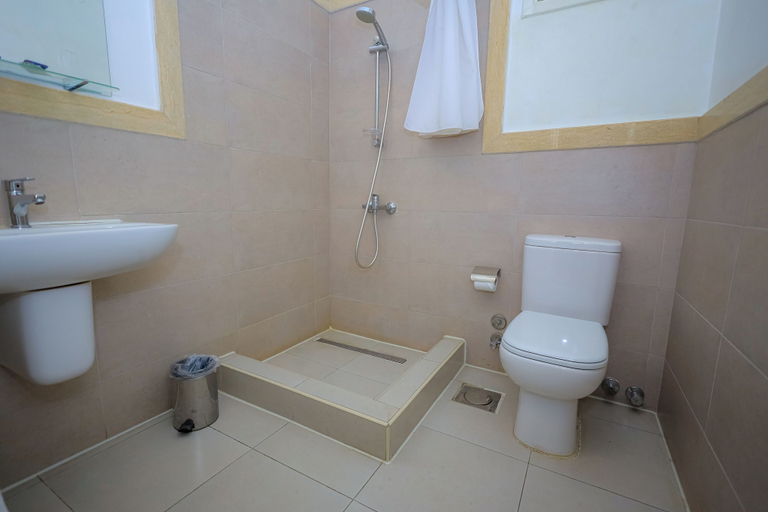 Bathroom 4, Cleopatra Hotel, Aswan