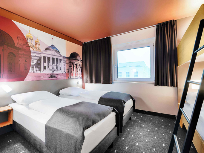 Bedroom 3, B&B HOTEL Wiesbaden-Hbf, Wiesbaden