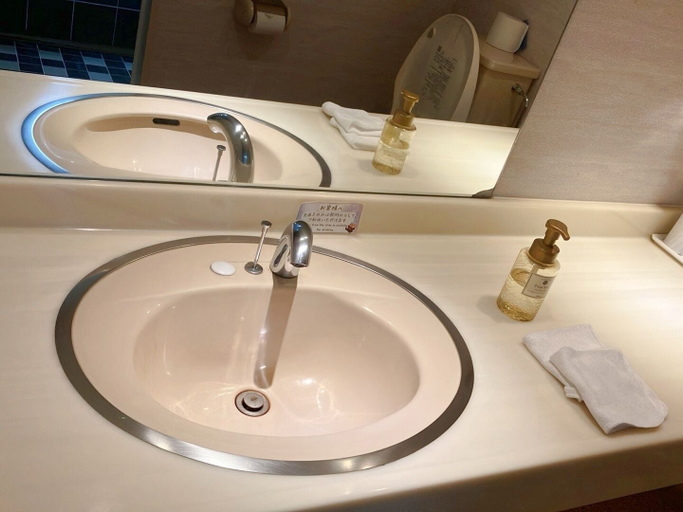 Bathroom 3, Furano Hops Hotel, Kamifurano