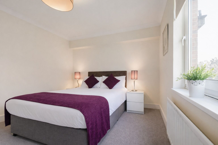 Bedroom 3, Roomspace Apartments -Cascades Court, London
