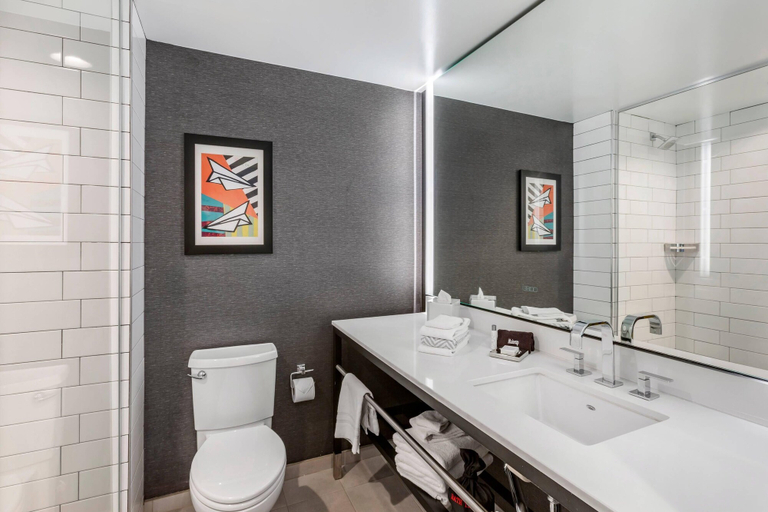Bathroom 5, Cambria Hotel LAX, Los Angeles