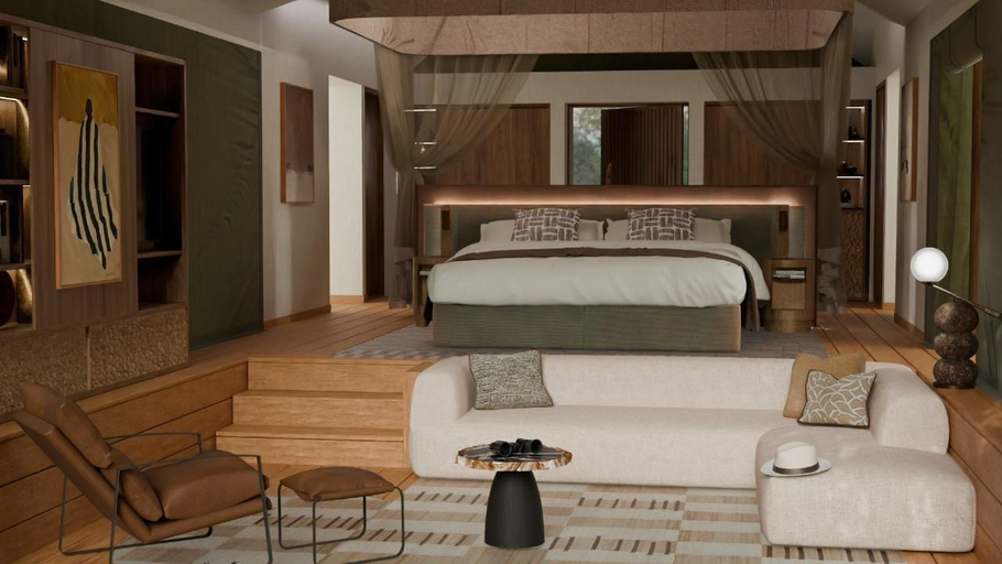 Bedroom 3, Kuganha Luxury Tented Camp, Cape Winelands