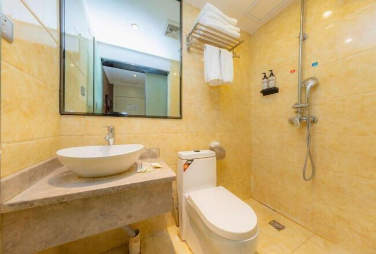 Bathroom 3, Jinyang Jincheng Hotel, Chongqing