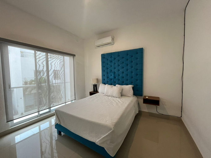 Bedroom 3, Casa de 3 recamaras frente al mar de Cozumel, Cozumel