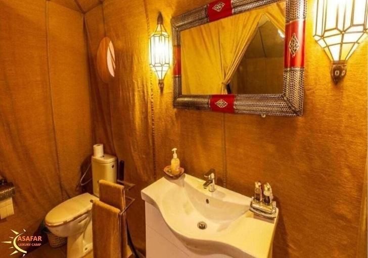 Bathroom 3, Asafar Luxury Camp, Errachidia