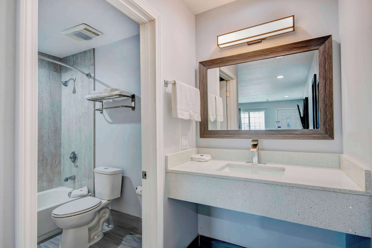 Bathroom 3, Motel 6 Aransas Pass, Tx, San Patricio