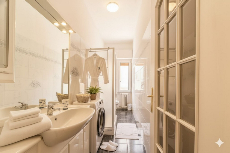 Bathroom, Appartamento Giuseppe Verdi, Imperia