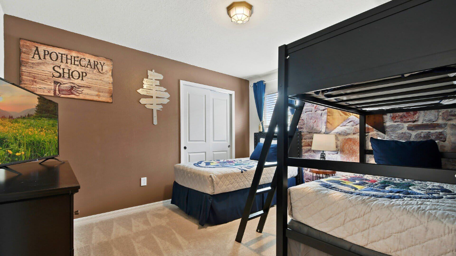 Bedroom 3, Orlando Getaway: Near Disney, Pool, Resort, Polk