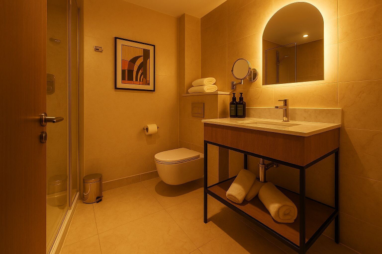 Bathroom 3, Veda HOTEL, Qasr an-Nil
