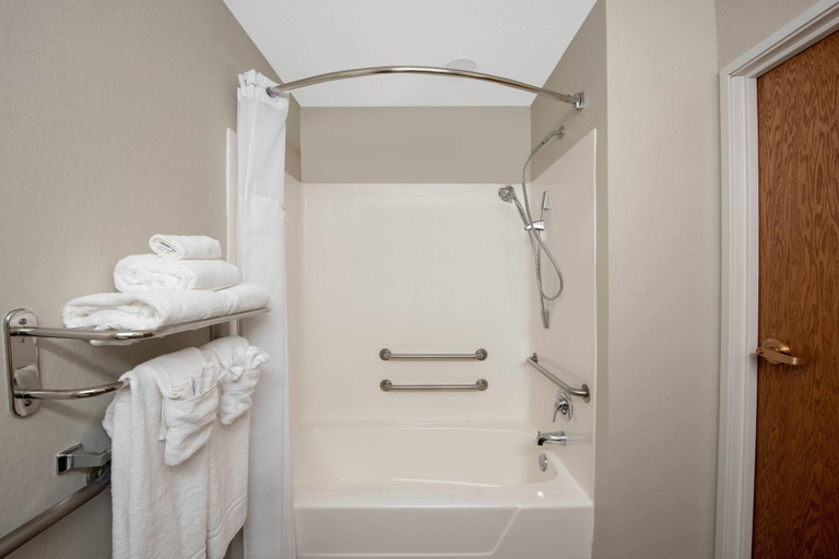 Bathroom 4, Microtel Inn & Suites by Wyndham Springfield, Sangamon