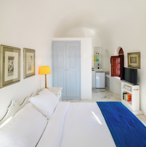 Bedroom 4, Aigialos Luxury Traditional Settlement, South Aegean