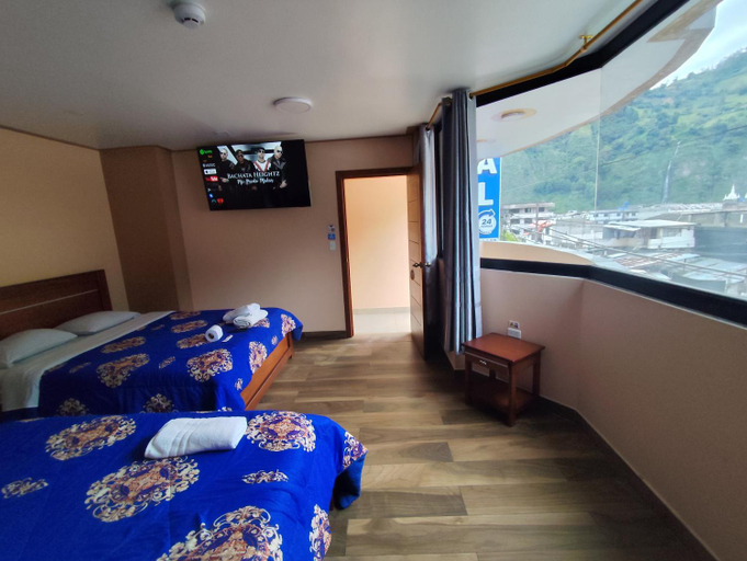 Bedroom 1, Hostal California AC-DC, Baños