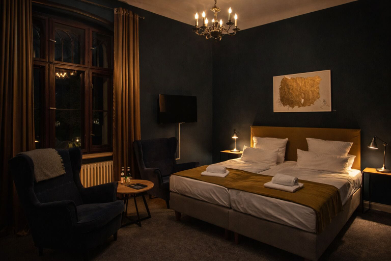 Bedroom 2, Hotel Schloss Reichenow, Märkisch-Oderland