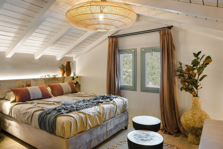 Bedroom 3, Braunis Horio Villas, Ionian Islands