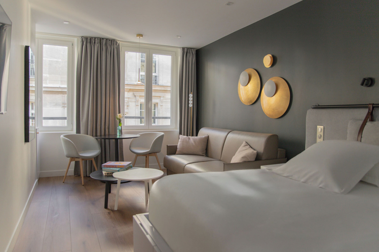 Bedroom 3, Hotel Leev Victoire & Spa, Paris