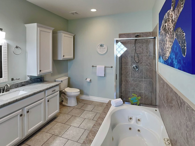 Bathroom 3, Sandy Starfish by Silver Sands Vacation Rentals, Nueces
