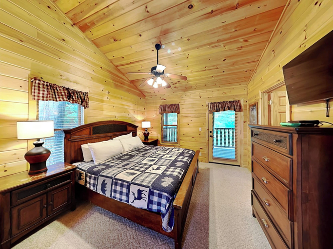 Bedroom 3, Peyton's Hideaway by Jackson Mountain Rentals, Sevier