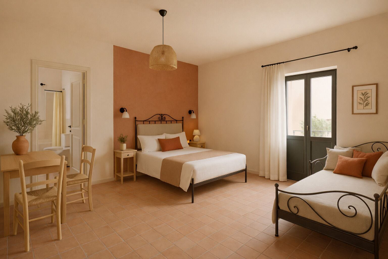 Bedroom 3, Delfino Beach Hotel, Trapani