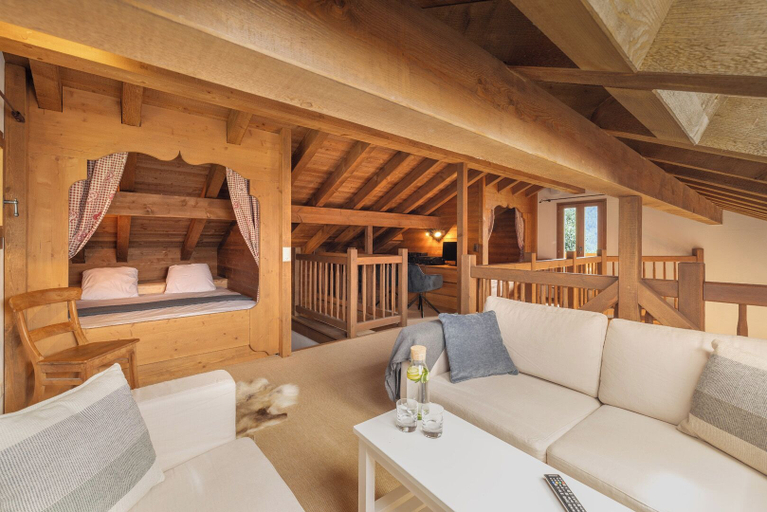 Bedroom 2, Chalet Papin, Martigny