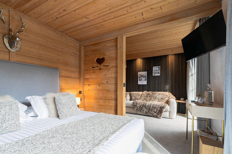 Bedroom 4, Le Chalet d'Antoine, Haute-Savoie