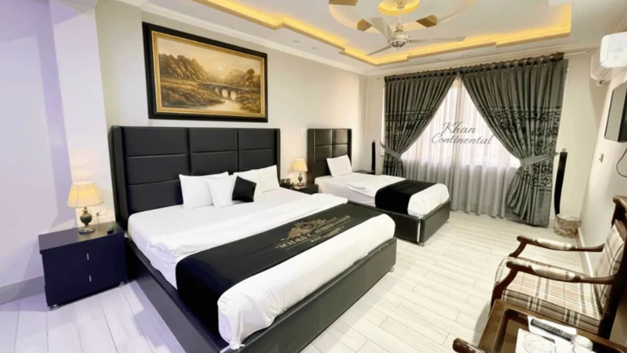 Bedroom 2, Khan Continental Hotel & Restaurant, Hazara