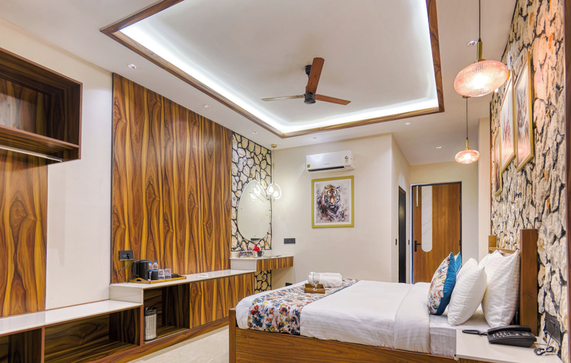 Bedroom 2, Corbett Machaan Resort, Nainital
