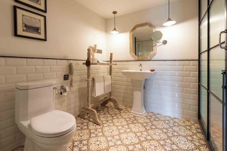 Bathroom 5, Nepali Ghar - A Handcrafted Hotel, Bagmati