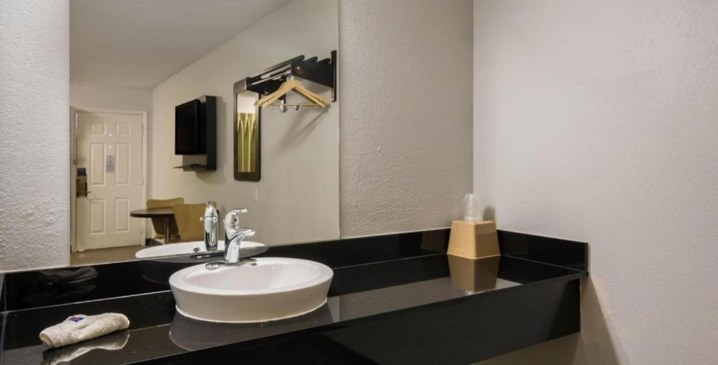 Bathroom 5, Motel 6 Irving, TX - Loop 12, Irving
