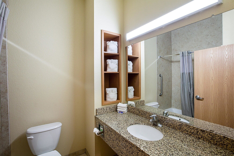 Bathroom 5, Motel 6 Fort Worth, TX, Fort Worth