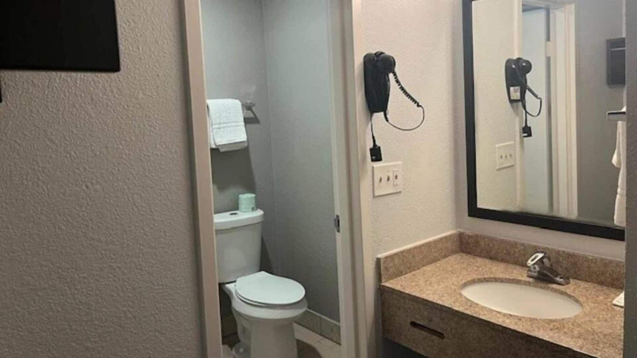 Bathroom 5, Studio 6 Suites Norcross, GA, Gwinnett