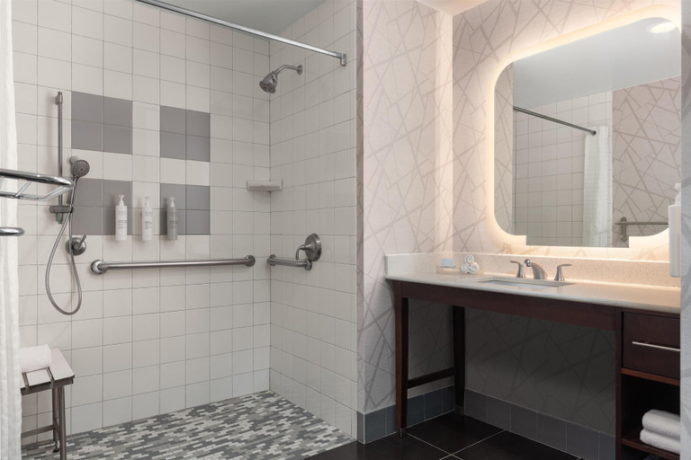 Bathroom 5, Homewood Suites by Hilton TechRidge Parmer @ I-35, Travis