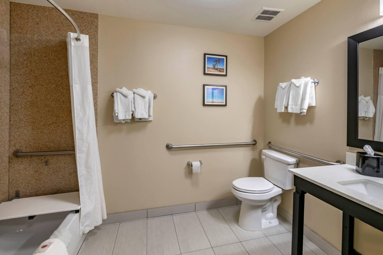 Bathroom 4, Comfort Inn & Suites Lubbock West, Lubbock