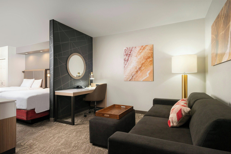 Bedroom 2, SpringHill Suites by Marriott Cedar City, Iron