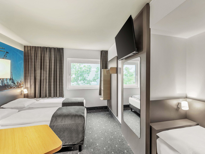 Bedroom 4, B&B Hotel Hamburg-Harburg, Hamburg