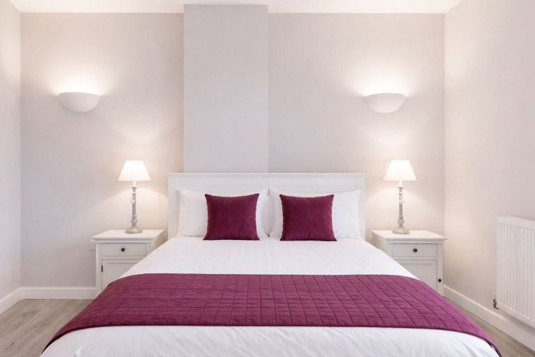 Bedroom 3, Roomspace Apartments -Vertex House, London