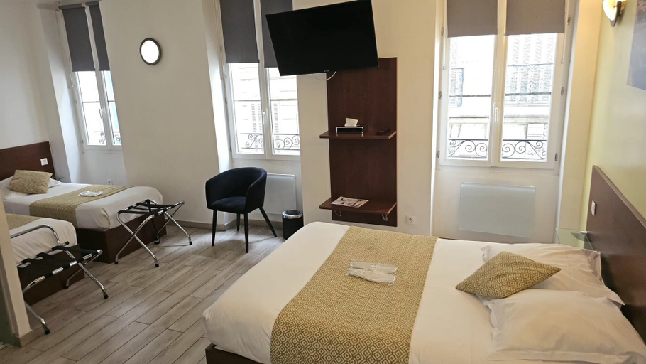 Bedroom 2, Massilia Hôtel, Bouches-du-Rhône